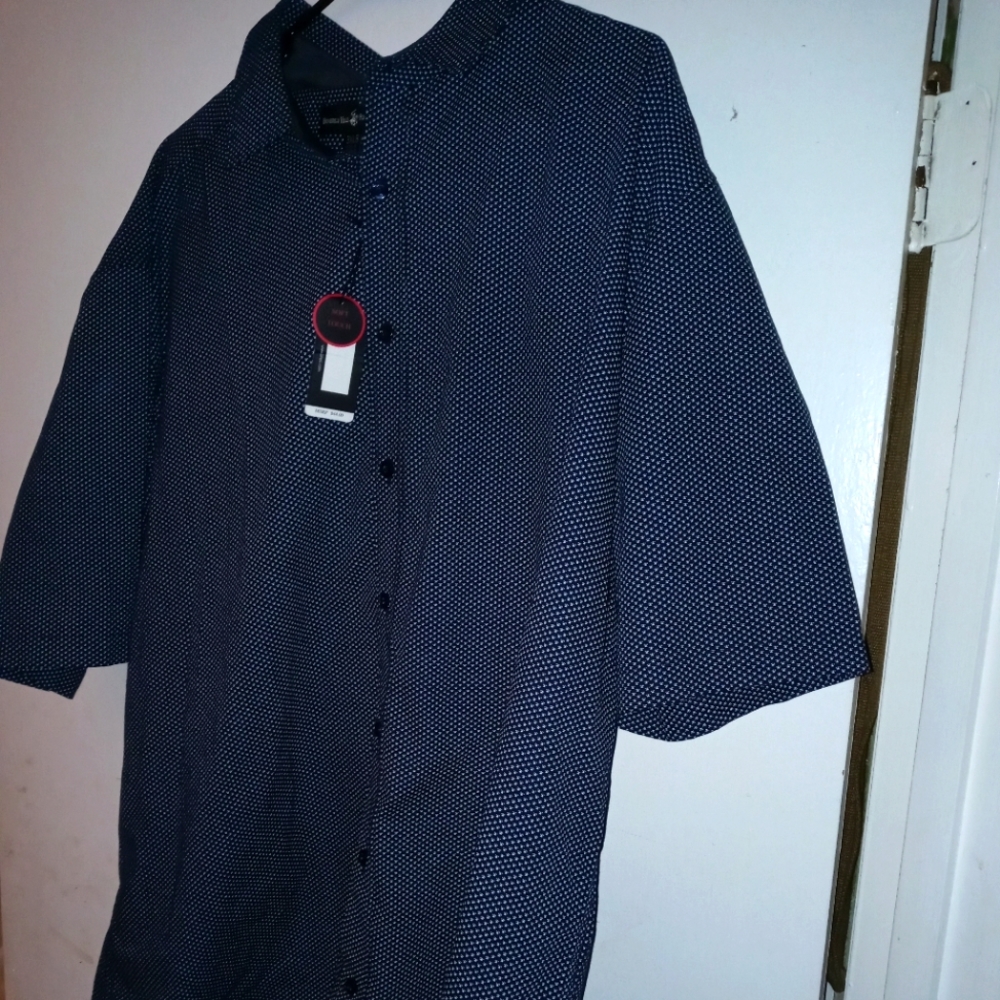 Blue Beverly hills dress shirt